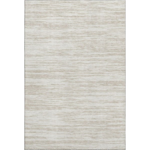 Addison Rugs Mayfield Premium Machine Washable Abstract AMF951 Ivory 5 ft. x 7 ft. 6 in. Area Rug