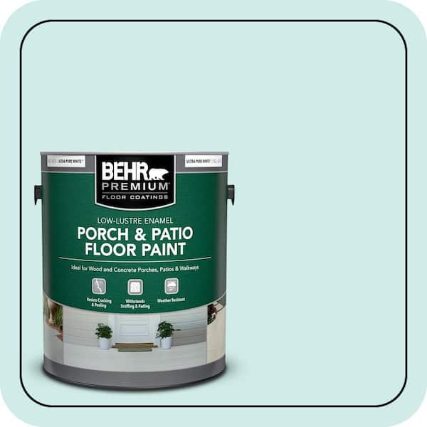 1 gal. #500C-3 Spa Low-Lustre Enamel Interior/Exterior Porch and Patio Floor Paint