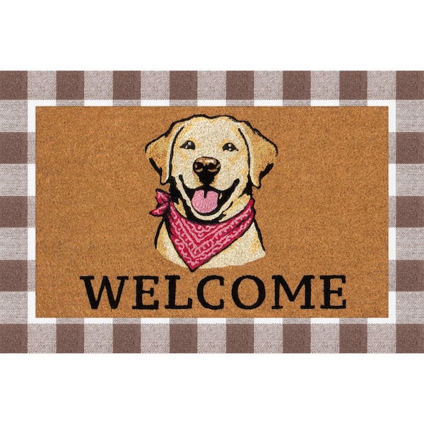 Lab 24 in. x 36 in. Fall Coir Layering Mat