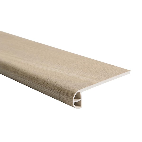 Malibu Wide Plank French Oak Berkeley 0.944 in. T x 4.527 in. W x 94.48 in. L Vinyl Flush Stair Nose Molding