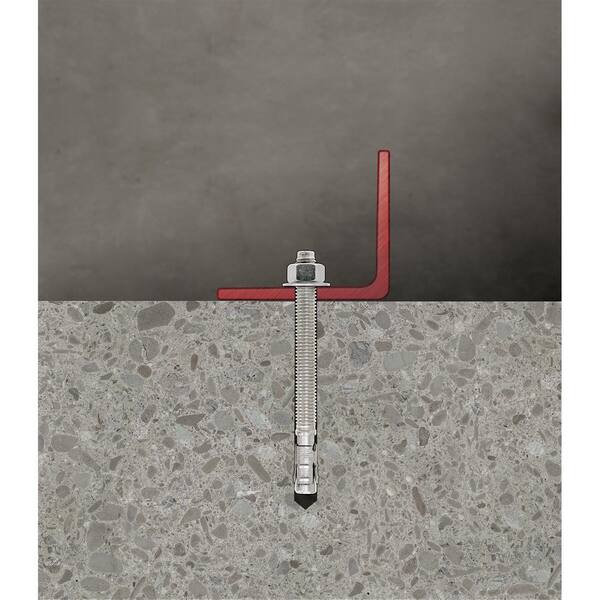 Simpson Strong-Bolt II 3/4-10 X 10 Concrete Wedge Anchor – STB2-75100, Zinc