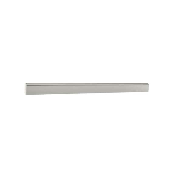 SIMPLY WOODMARK PRO Shaker Full Overlay 94 in. W x 0.75 in. D x 1.63 in. H Decorative Trim Molding in Stone Gray