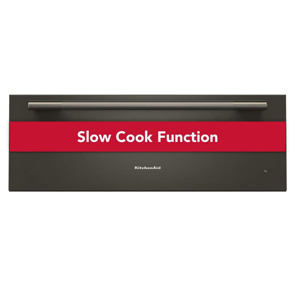 KitchenAid 30 in. Warming Drawer in Black Ore