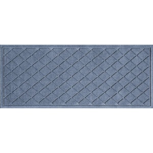 Waterhog Snowflake 20 in. x 30 in. Indoor Outdoor Door Mat Bungalow Flooring Color: Bluestone