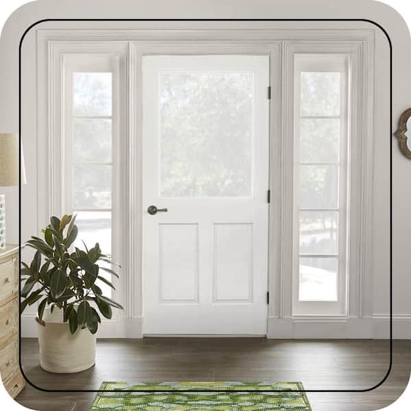 1 qt. White Oil-Base Semi-Gloss Enamel Interior/Exterior Paint