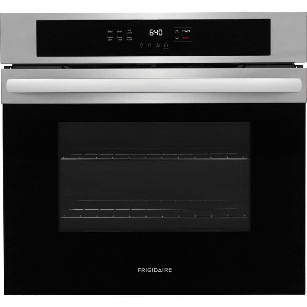 30 in. Single Electric Wall Oven Self-Cleaning in Stainless Steel