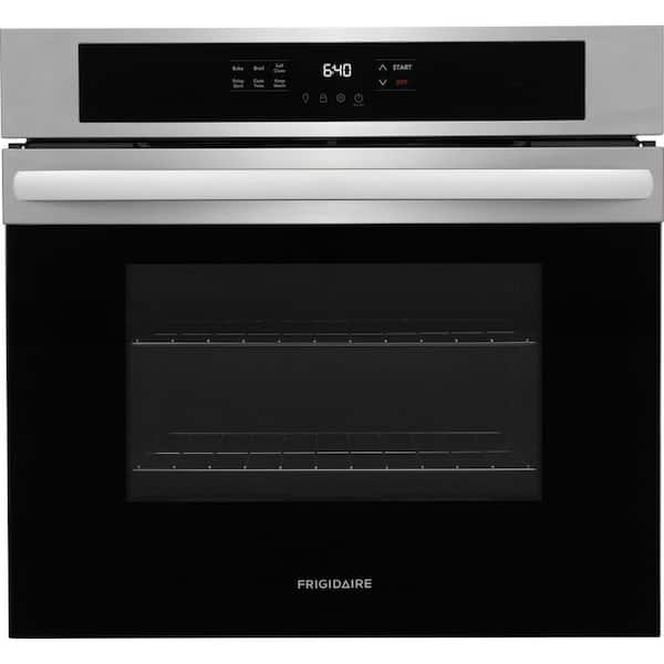 30 in. Single Electric Wall Oven Self-Cleaning in Stainless Steel