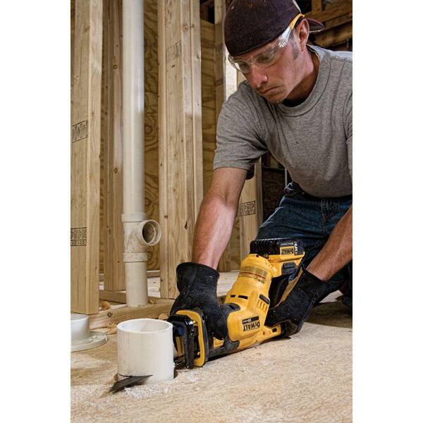 DeWalt DCS387BW204 20-Volt Max Cordless Compact Reciprocating Saw with (1) 20-Volt Battery 4.0Ah