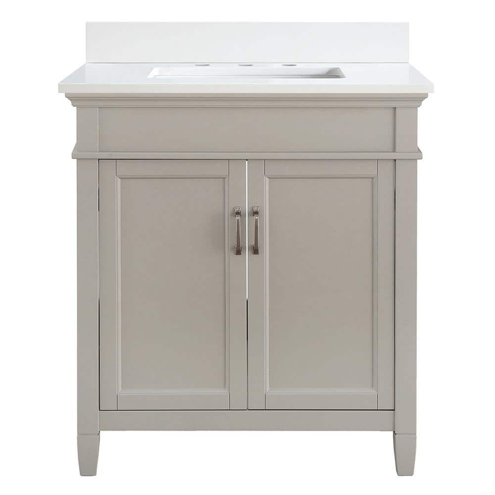 Home Decorators Collection Ashburn 31 In W X 22 In D Bath Vanity In