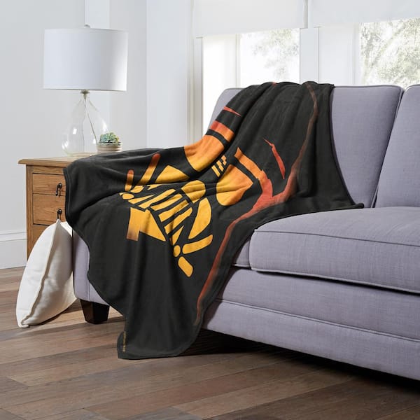 Jack o lantern online throw blanket