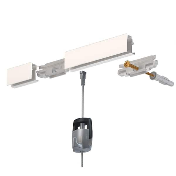 Adjustable Picture Hanging System - 5 Pack - Silver France