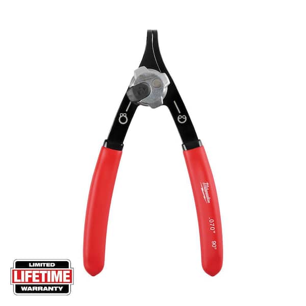 0.070 in. Convertible Snap Ring Pliers - 90°