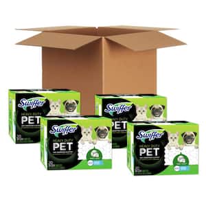 Swiffer Sweeper Heavy Duty Pet Dry Refills, Febreze Odor Defense, 20 Ct  (Pack of 2) 