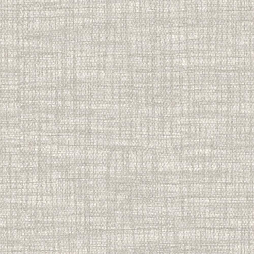 Seabrook Designs Palladium Linen Metallic Pearl Paper Strippable Roll ...