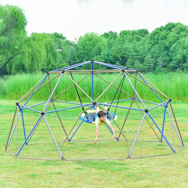 TIRAMISUBEST 12 ft. Multi-Colored Outdoor Dome Climber