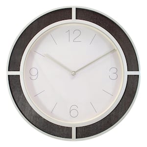 Sterling 16 in. Modern Minimalist Wall Clock