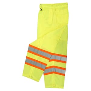 Class E Waterproof Safety Pants Green Med/Lrg