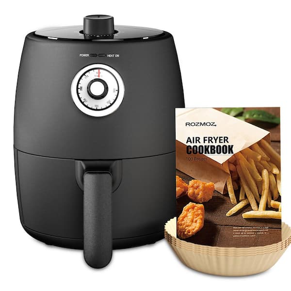 JEREMY CASS Black Air Fryer for 1-2 People with Oil-free - Main Image