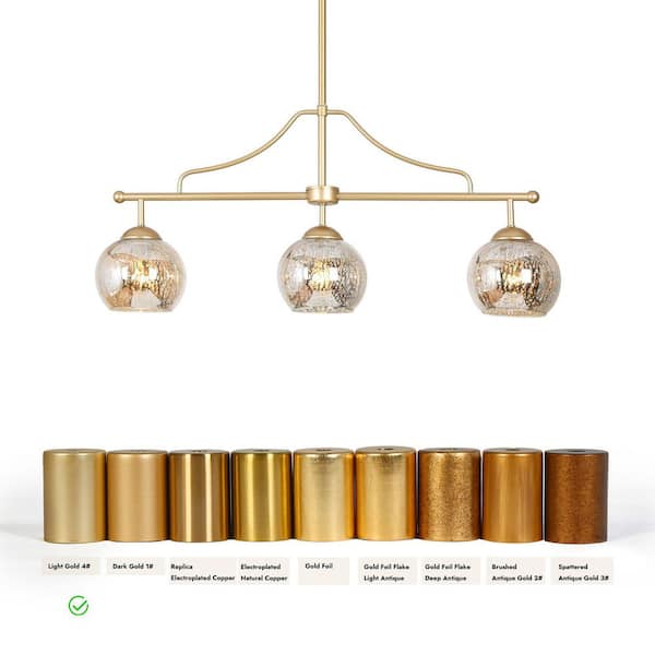 Have a question about Zevni 3-Light Modern Gold Kitchen Island Have a question about Zevni 3-Light Modern Gold Kitchen Island