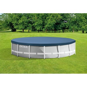 15 ft. W x 42 in. H x 42 in. D Prism Frame Above Ground Swimming Pool Set with Debris Cover