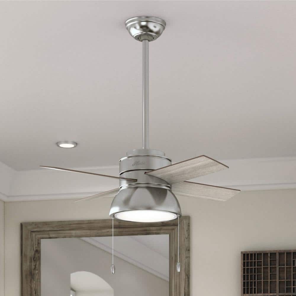Loki 36 in. Indoor Brushed Nickel Ceiling Fan with Light Kit price history on PriceWatchPro