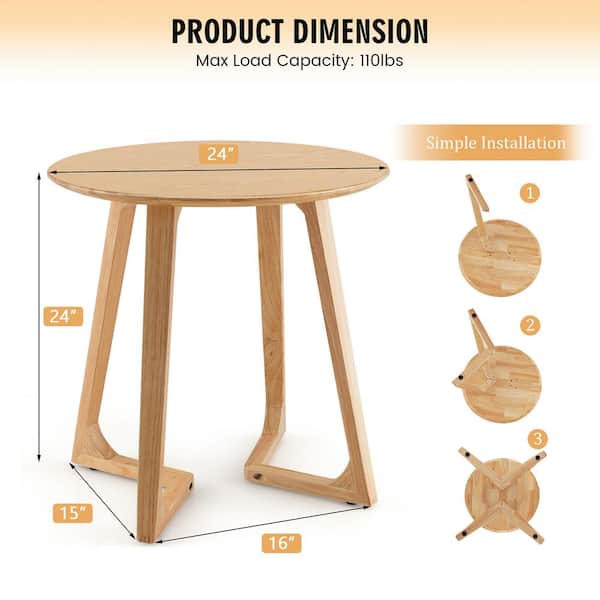 ミニオン【ON-U LIFE】ROUND SIDE TABLE ミニオン【ON-U LIFE】ROUND SIDE TABLE 19-Inch Modern Round