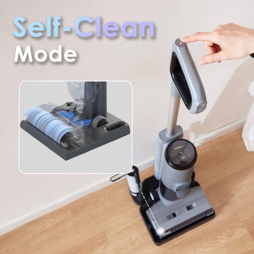 Tineco GO H2O XL Cordless Gray Wet/Dry Vacuum Mop