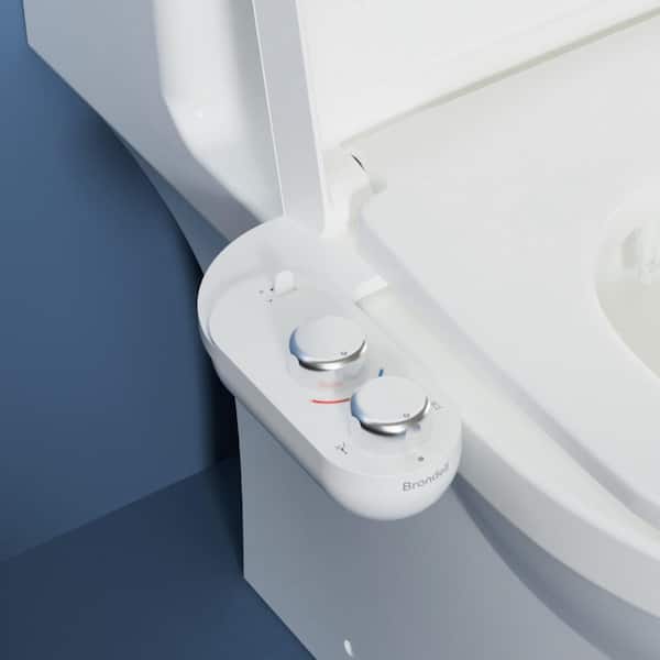 Brondell SimpleSpa Eco Dual Temperature Single Nozzle Attachable Bidet