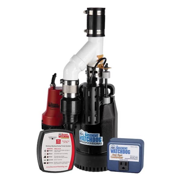 1/3 HP Combination Unit with Emergency Backup Sump Pump System