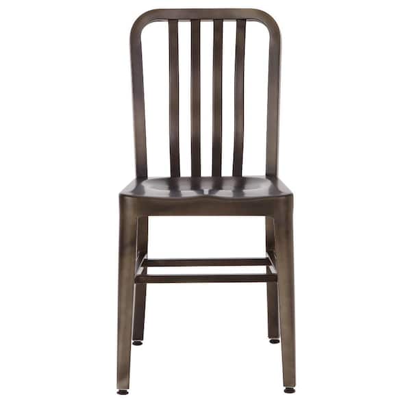 Home Decorators Collection Sandra Gun Metal Side Chairs (Set of 2)