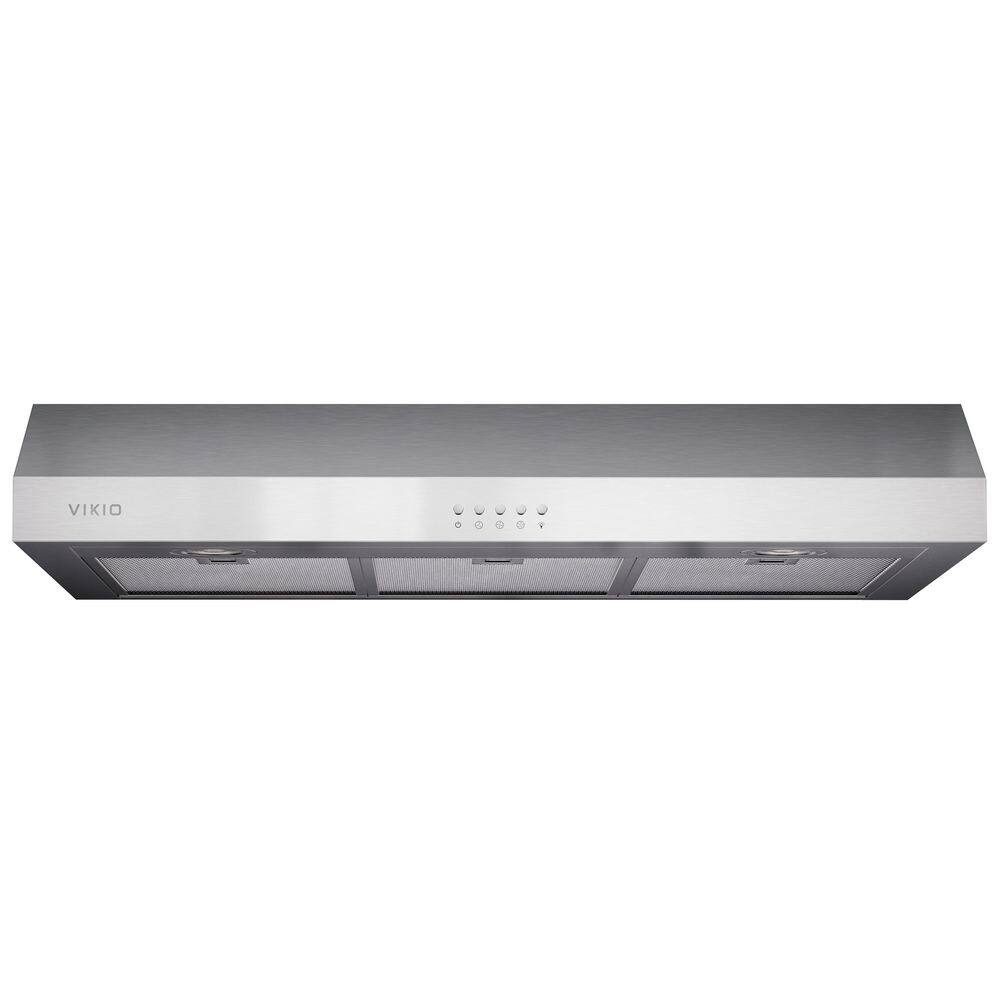 30 in. 500 CFM Ducted Under Cabinet Range Hood in Stainless Steel with Mesh Filters and Push Buttons price history on PriceWatchPro