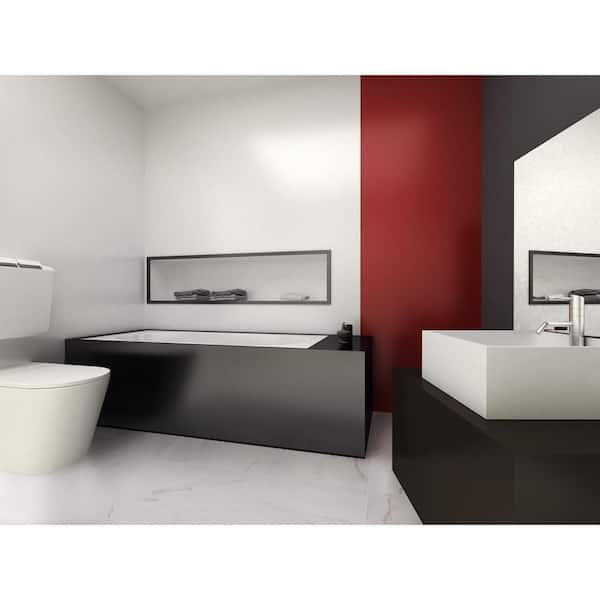 MSI Aspen Gris 18 in. x 18 in. Matte Ceramic Floor and Wall Tile (20.25 sq. ft./case) MSI Aspen Gris 18 in. x 18 in. Matte Ceramic Floor and Wall Tile (20.25 sq. ft./case)
