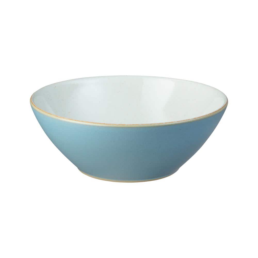 Denby Stoneware Impression Blue 18 fl. oz. Cereal Bowls IMPBL005 The