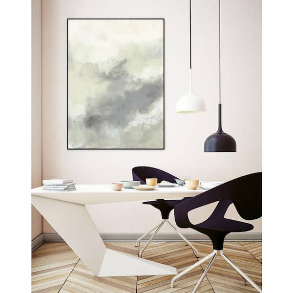 Unbranded 11 in. x 14 in. "Cloud Impressions II" by Jennifer Goldberger Framed Wall Art