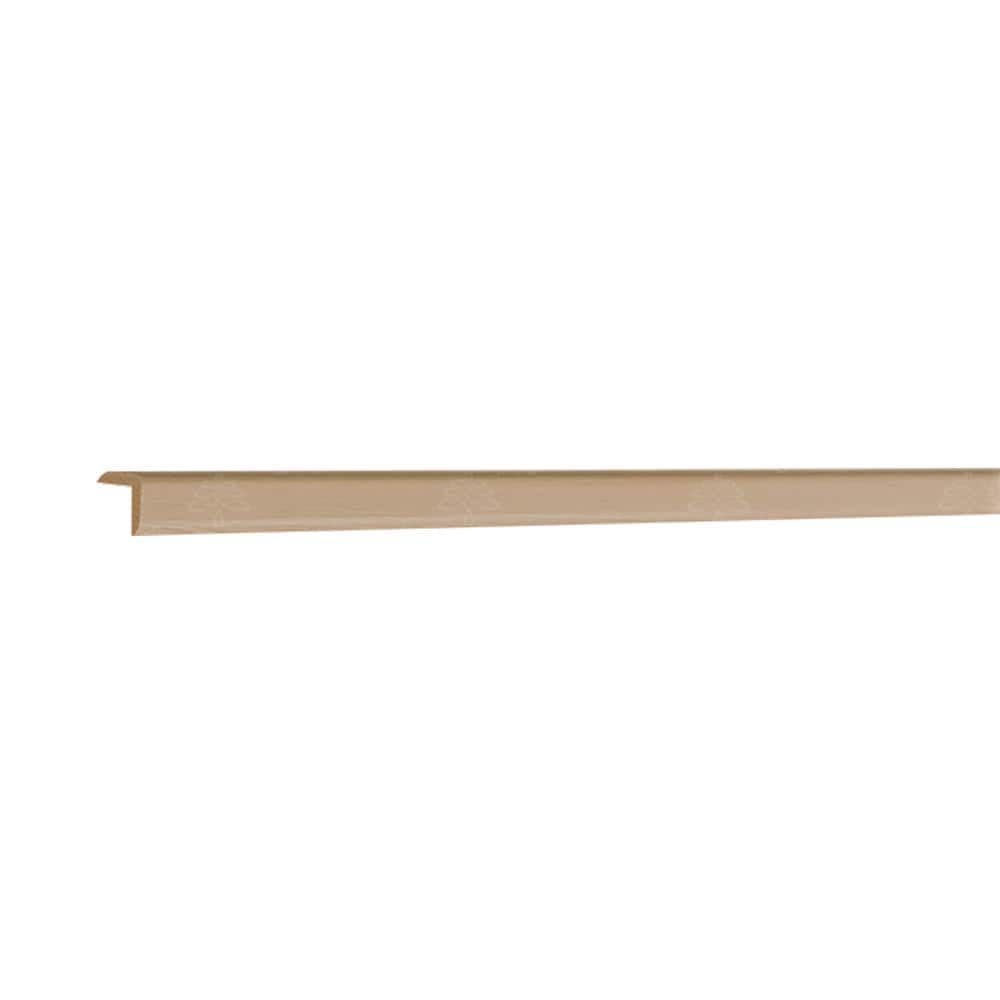 Lancaster Series 96 in. W x 0.75 in. D x 0.75 in. H Outside Corner Molding in Natural Wood price history on PriceWatchPro
