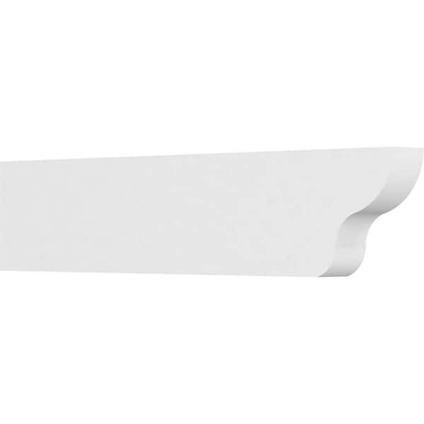 Ekena Millwork 3 in. x 8 in. x 36 in. Standard Greensboro Architectural Grade PVC Rafter Tail Brace