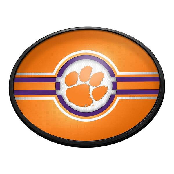 Clemson Tigers 18'' x 14'' Slimline Illuminated Logo Wall Sign