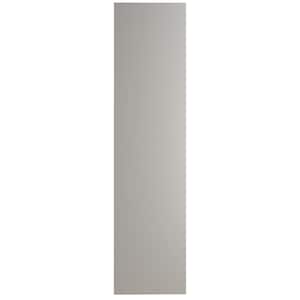 Gray 24x96x0.51 in. Pantry End Panel