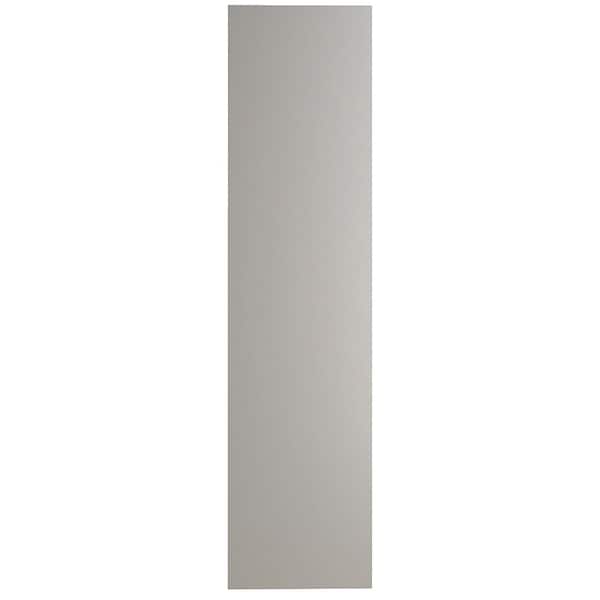 Hampton Bay Gray 24x96x0.51 in. Pantry End Panel