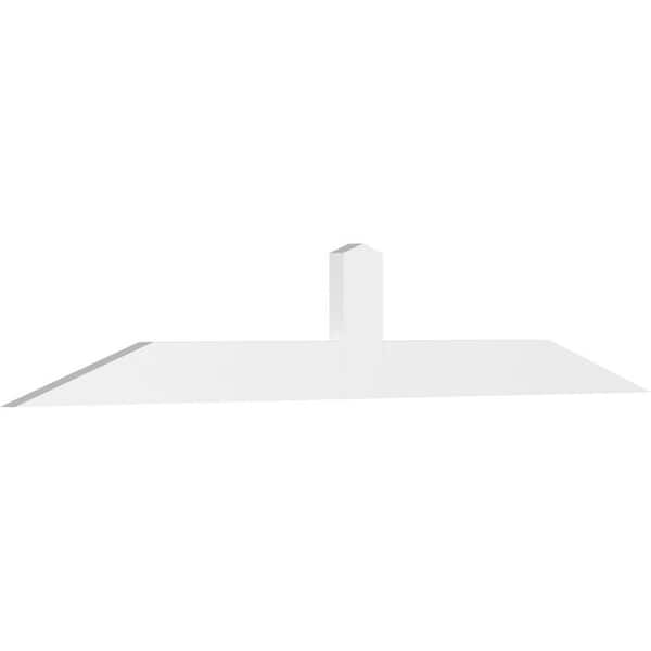 Ekena Millwork Portland 96 in. W x 16 in. H x 2 in. D Signature Polyurethane Bracket
