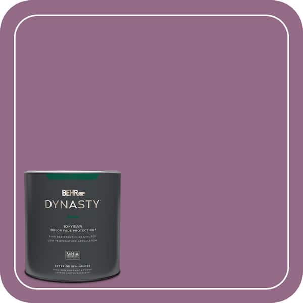 BEHR DYNASTY 1 qt. #680D-6 Lantana Semi-Gloss Exterior Stain-Blocking Paint & Primer