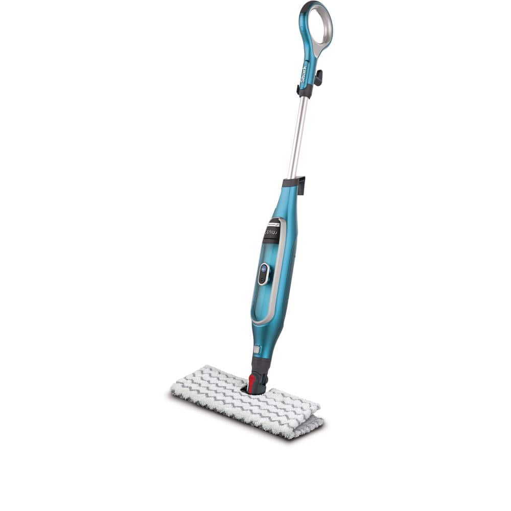 Shark GENIUS スチームモップ BLUE Shark Genius Corded Steam and Spray Pocket Mop for All Hard-Floor