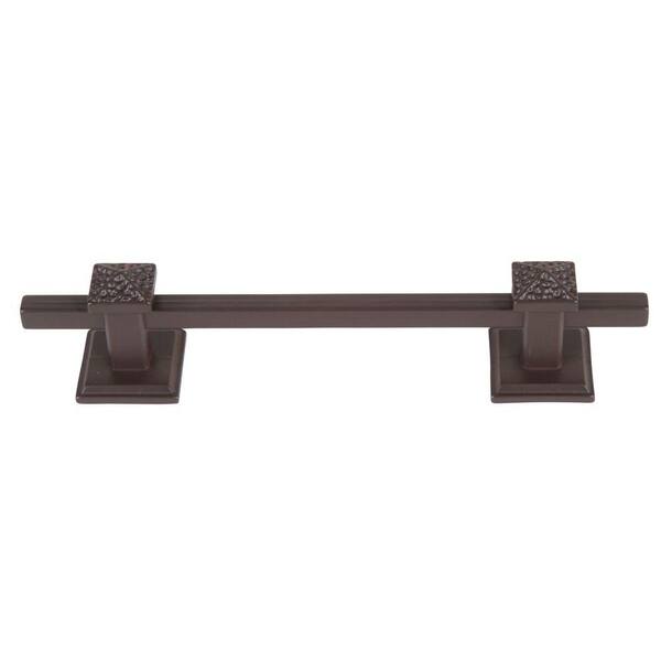 Atlas Homewares Craftsman Collection 6 in. Aged Bronze Center-to-Center Pull