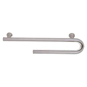 C-Shape 22 in. x 1 in. Safety Assist Bar in Brushed Stainless Steel