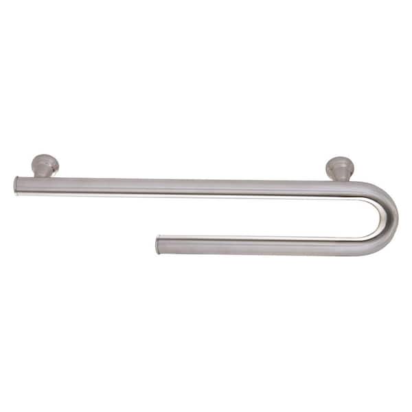 ARISTA C-Shape 22 in. x 1 in. Safety Assist Bar in Brushed Stainless Steel