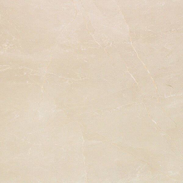 PORCELANOSA Marmol Nilo 18 in. x 18 in. Marfil Ceramic Floor and Wall Tile (10.76 sq. ft. / case)