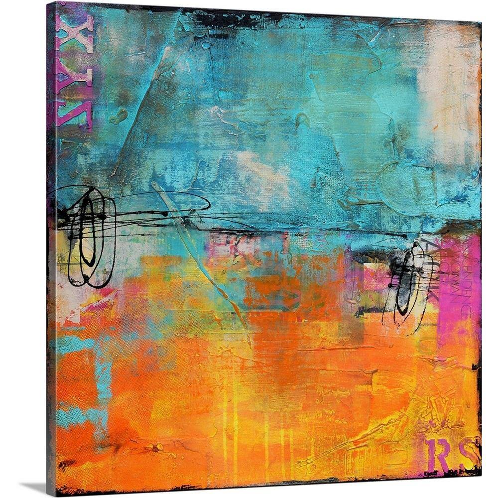 Urban Poetry I by Erin Ashley Canvas Wall Art