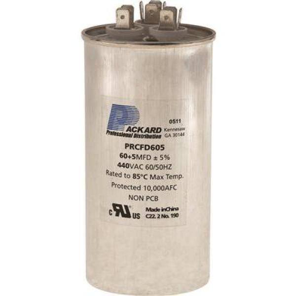Titan 440/370-Volt 35+7.5 MFD Pro Run Capacitor Round price history on PriceWatchPro