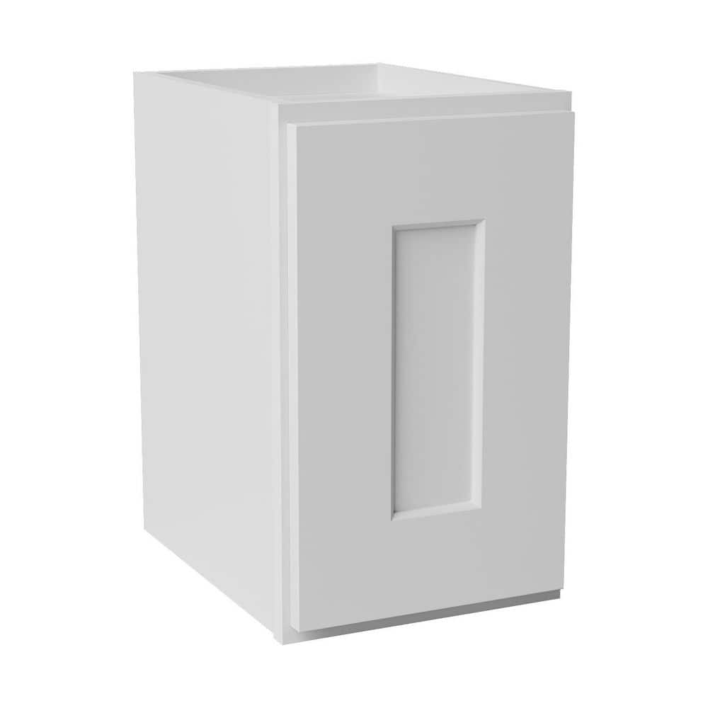 9 in. W x 12 in. D x 15 in. H Ready to Assemble Solid Wood Shaker Wall Kitchen Cabinet in White price history on PriceWatchPro