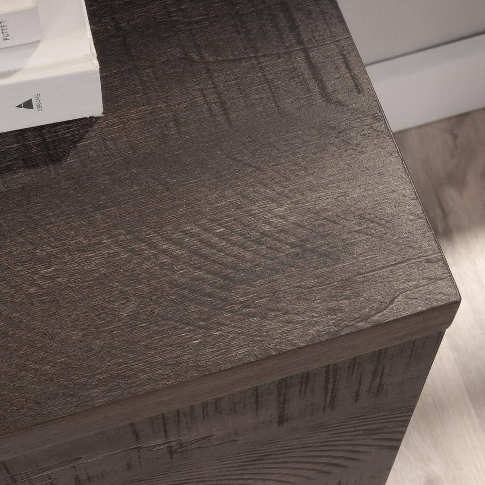 Blade Walnut 2-Drawer Legal Size Lateral File Cabinet